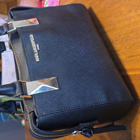 Karl Lagerfeld Paris Maybelle Duo top handle satchel - Picture 14 of 16